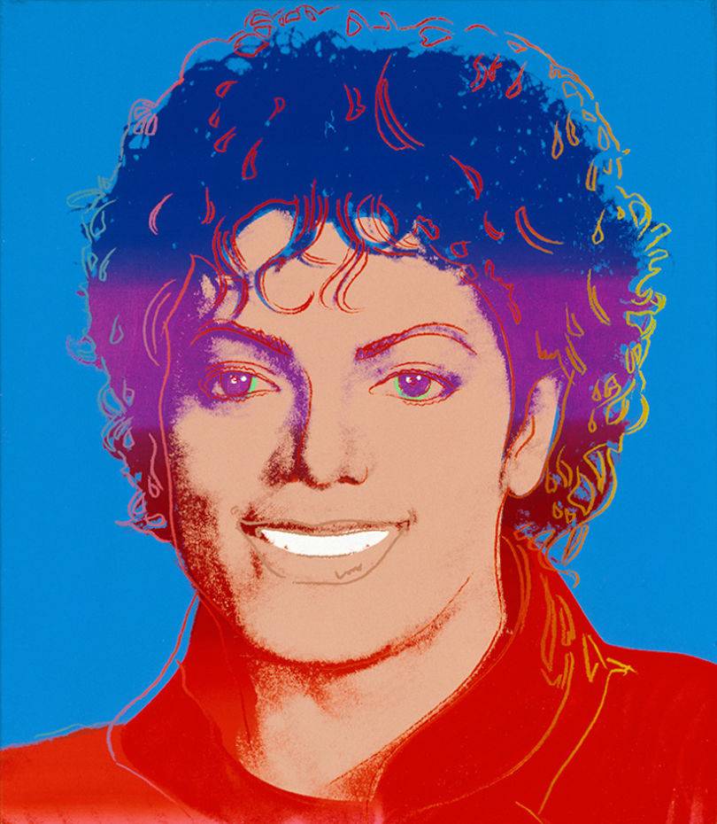 Michael Jackson par Andy Warhol © The Andy Warhol Foundation for the Visual Arts, Inc. / Licensed by ADAGP Paris 2018