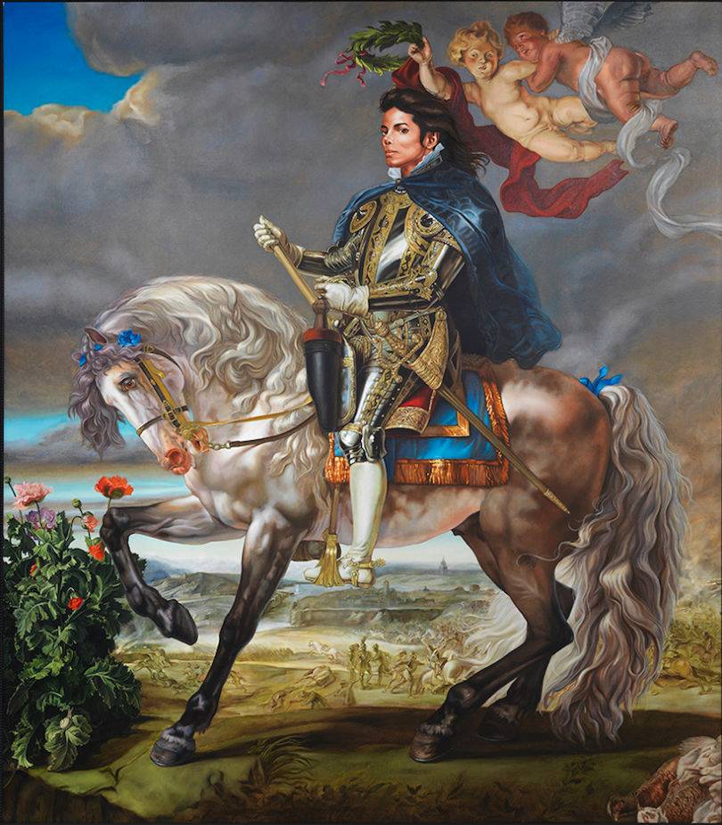 “Equestrian Portrait of King Philip II” (2009) de Kehinde Wiley © ADAGP Paris 2018