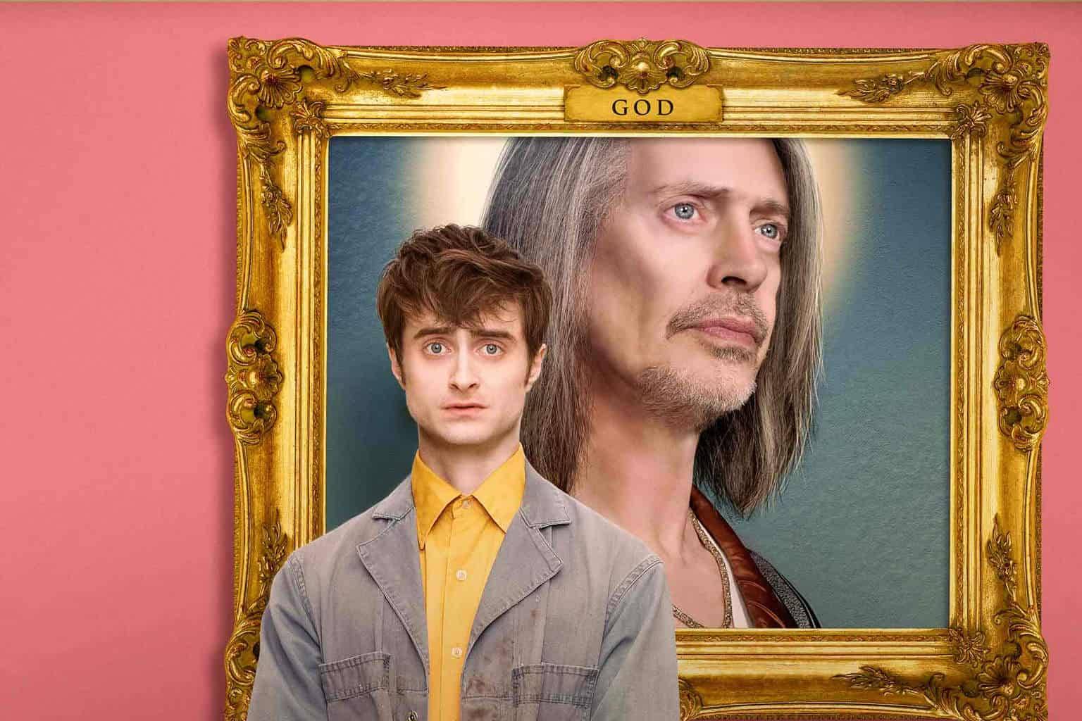 Daniel Radcliffe et Steve Buscemi au Paradis dans la série “Miracle Workers”