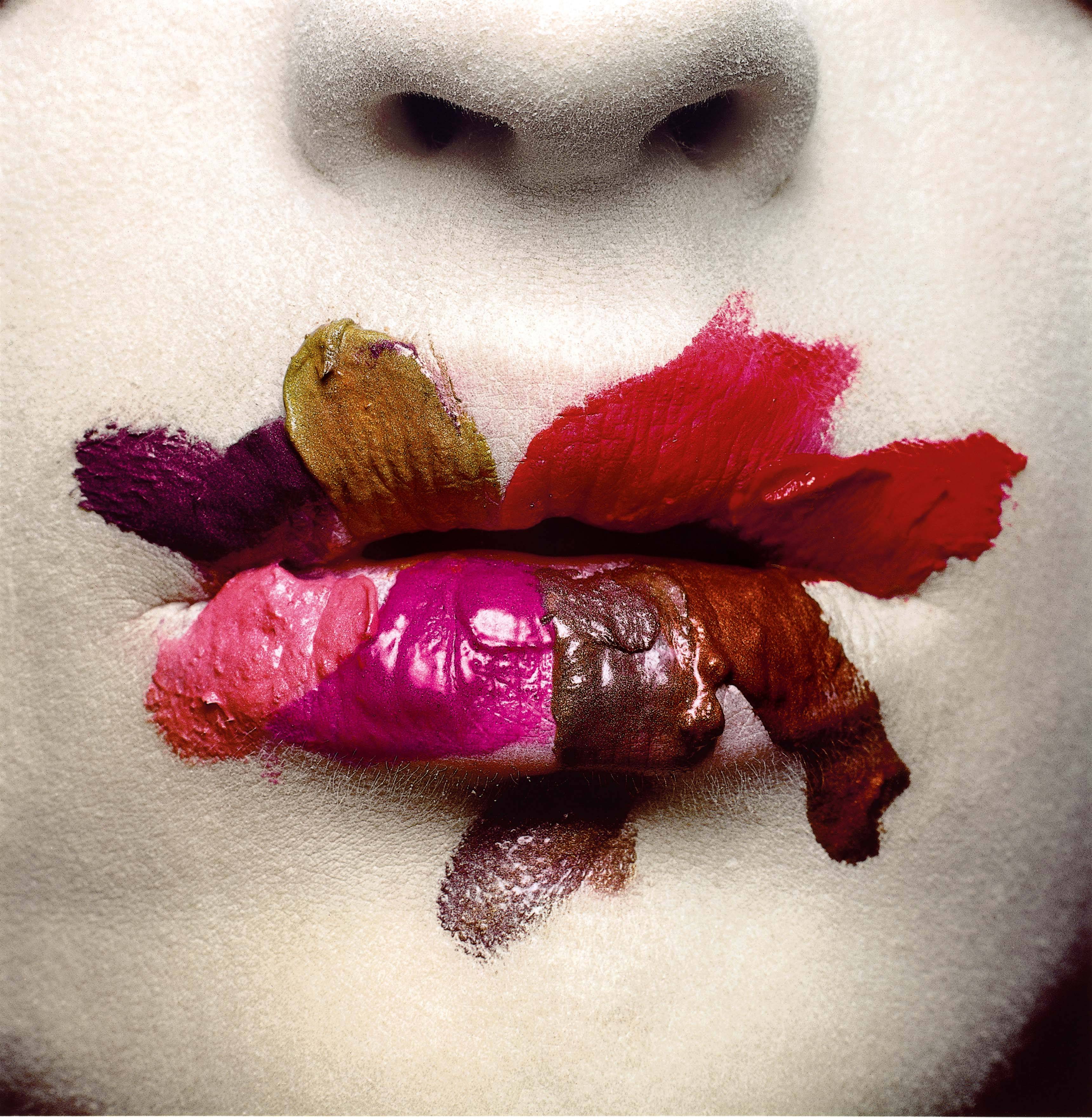 Mouth (for L’Oréal), New York, 1986. Dye Transfer, 1992, 47,6 x 46,7 cm.