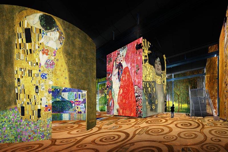© Culturespaces / Nuit de Chine — Exposition Gustav Klimt (2018)