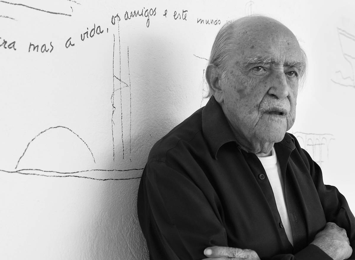 Portrait d'Oscar Niemeyer 
