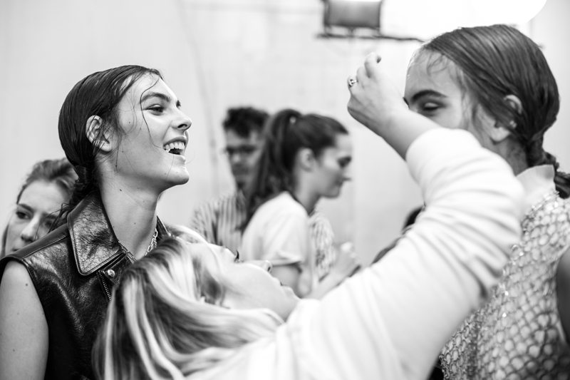 Backstage : Paco Rabanne Spring-Summer 2019 fashion show by Mehdi Mendas