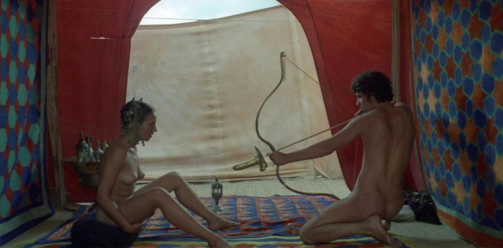 “Arabian Nights” (1974) de Pier Paolo Pasolini. [Ce long-métrage n’est pas présenté à la Cinémathèque]
