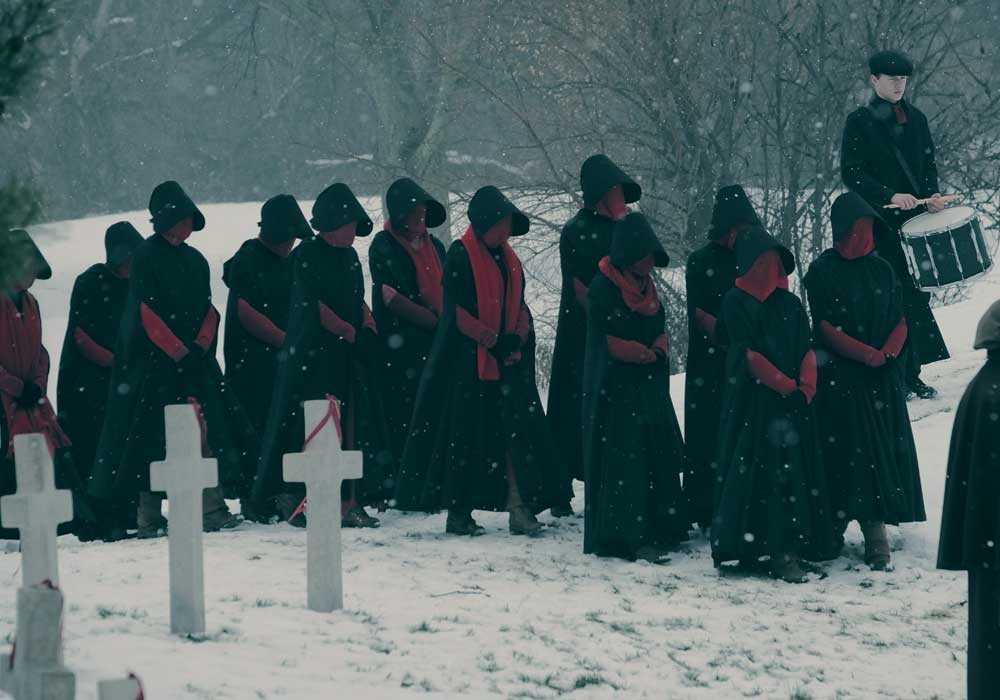 2018 MGM Television Entertainment, Inc. and Relentless Productions, LLC. THE HANDMAID’S TALE is a trademark of Metro-Goldwyn-Mayer Studios, Inc. All rights reserved