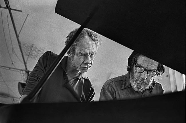 Merce Cunningham et John Cage © Festival d'Automne à Paris