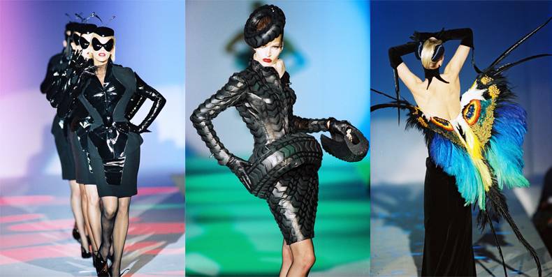 Thierry Mugler, Spring-Summer 1997 haute couture collection. Photos: Patrice Stable.