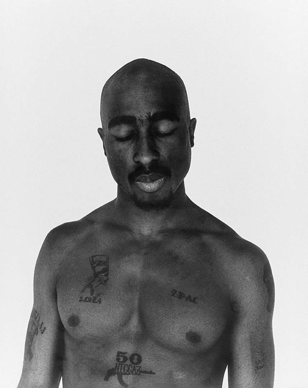 Tupac en 1993 par Michel Haddi.