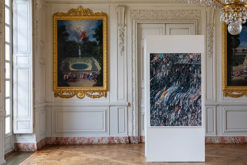 Vue de l’exposition « Versailles – Visible / Invisible », château de Versailles, 2019 Courtesy de l’artiste Dove Allouche ©Tadzio