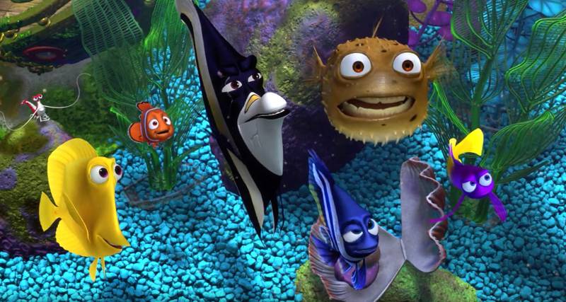 "Le Monde de Nemo" d'Andrew Stanton et Lee Unkrich (2003)