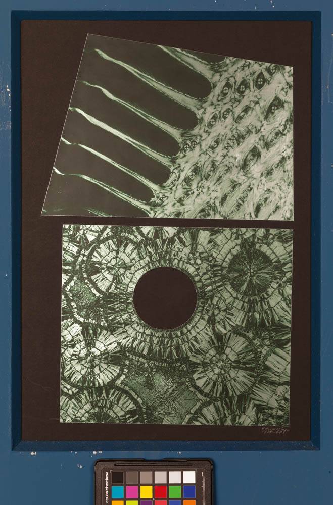 <p><em>Dauvillier</em>, 1938-1945*, collage de photographies sur carton, 45 x 30,8 cm Collection particulière, en dépôt à la Fondation Vasarely, Aix-en-Provence, photo © Centre Pompidou / Philippe Migeat © Adagp, Paris, 2018</p>

