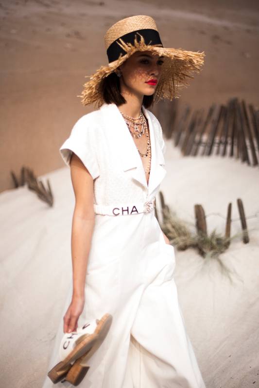Chanel Spring-Summer 2019 fashion show seen by Mehdi Mendas