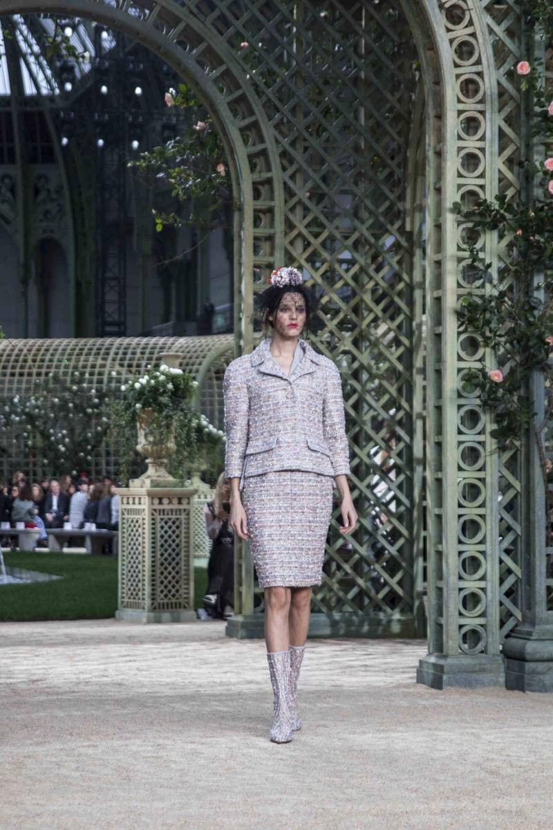 Le défilé Chanel haute couture printemps-été 2018 vu par Mehdi Mendas