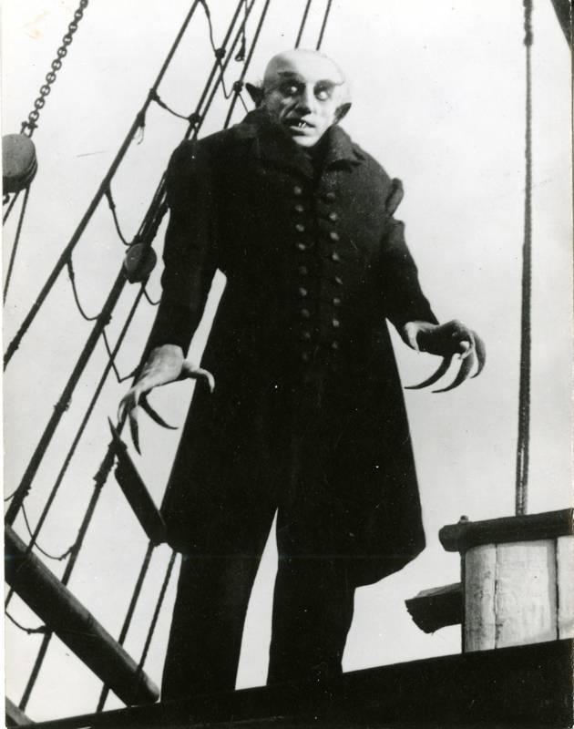 <p>Max Schreck dans “Nosferatu le vampire<em>”</em> (1922) de Friedrich Wilhelm Murnau </p>
