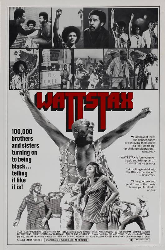 <p>Affiche du film <em>Wattstax</em> (1973) de Mel Stuart</p>
