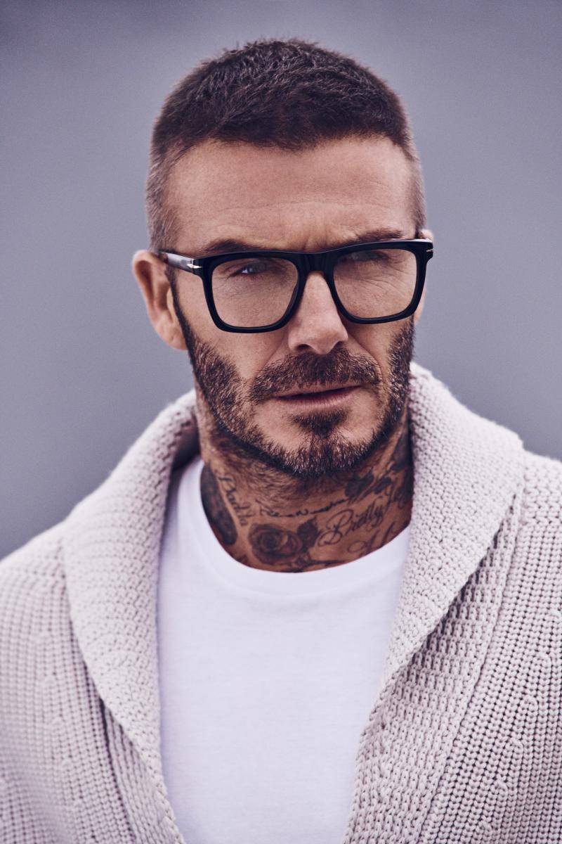 5 questions à David Beckham sur sa première collection de lunettes avec Safilo