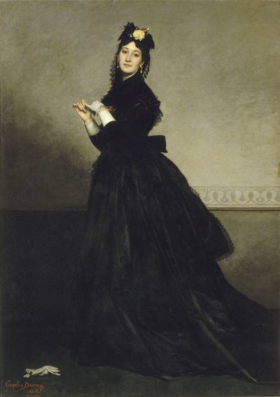 <p>Carolus-Duran, “La dame au gant” (1869). Huile sur toile. Musée d'Orsay - Paris © RMN-Grand Palais musée d'Orsay - Hervé Lewandowski</p>

