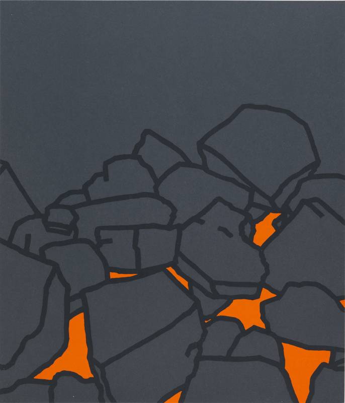 <p>Patrick Caulfield, “Coal Fire” (1969)Sérigraphie © Tate © The Estate of Patrick Caulfield. All Rights Reserved, DACS / Adagp, Paris, 2020</p>
