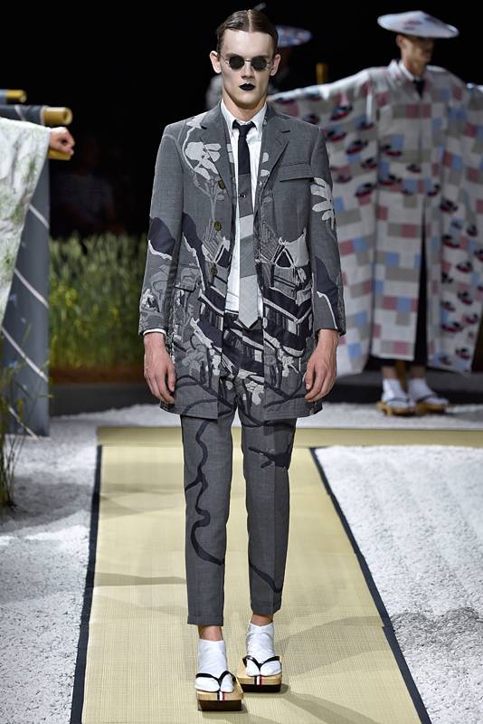 <p>Thom Browne, menswear Spring-Summer 2016, Image Courtesy of Getty Images</p>

