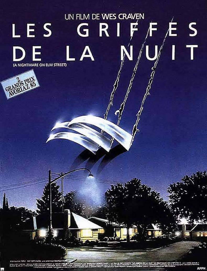 <p>“Les Griffes de la Nuit” de Wes Craven (1984)</p>
