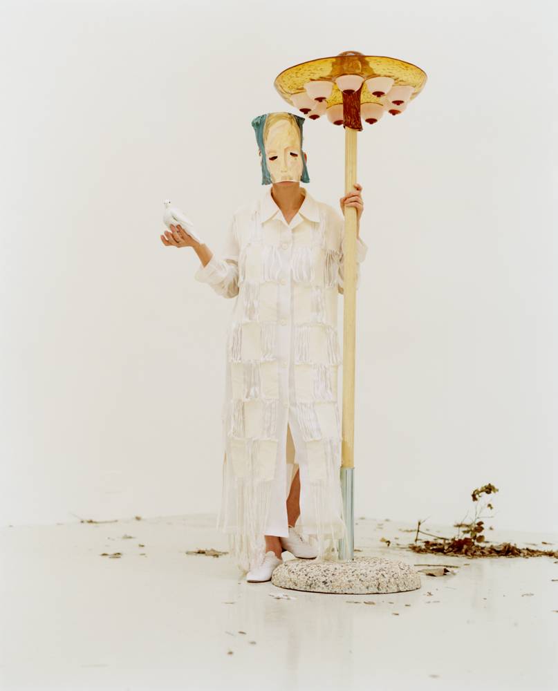 <p>Dress, LOEWE. Shoes, REPETTO. Direction: Samuel François. Assistant of direction: Ewa Kluczenko. Production: Kerry Danson and Zuzana Kostolanska at Art Partner. Local production: Carlo Paterno at Amazed by.</p>
