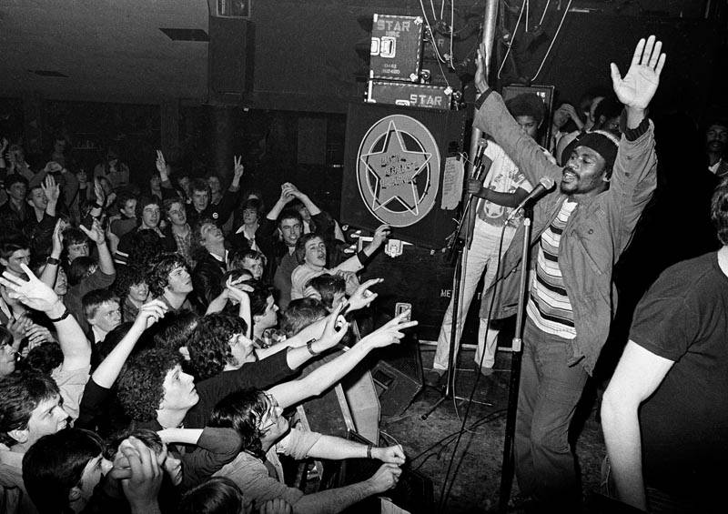 <p>“Misty in Roots, concert Rock Against Racism - Militant Entertainment tour”, 1979 © Syd Shelton</p>
