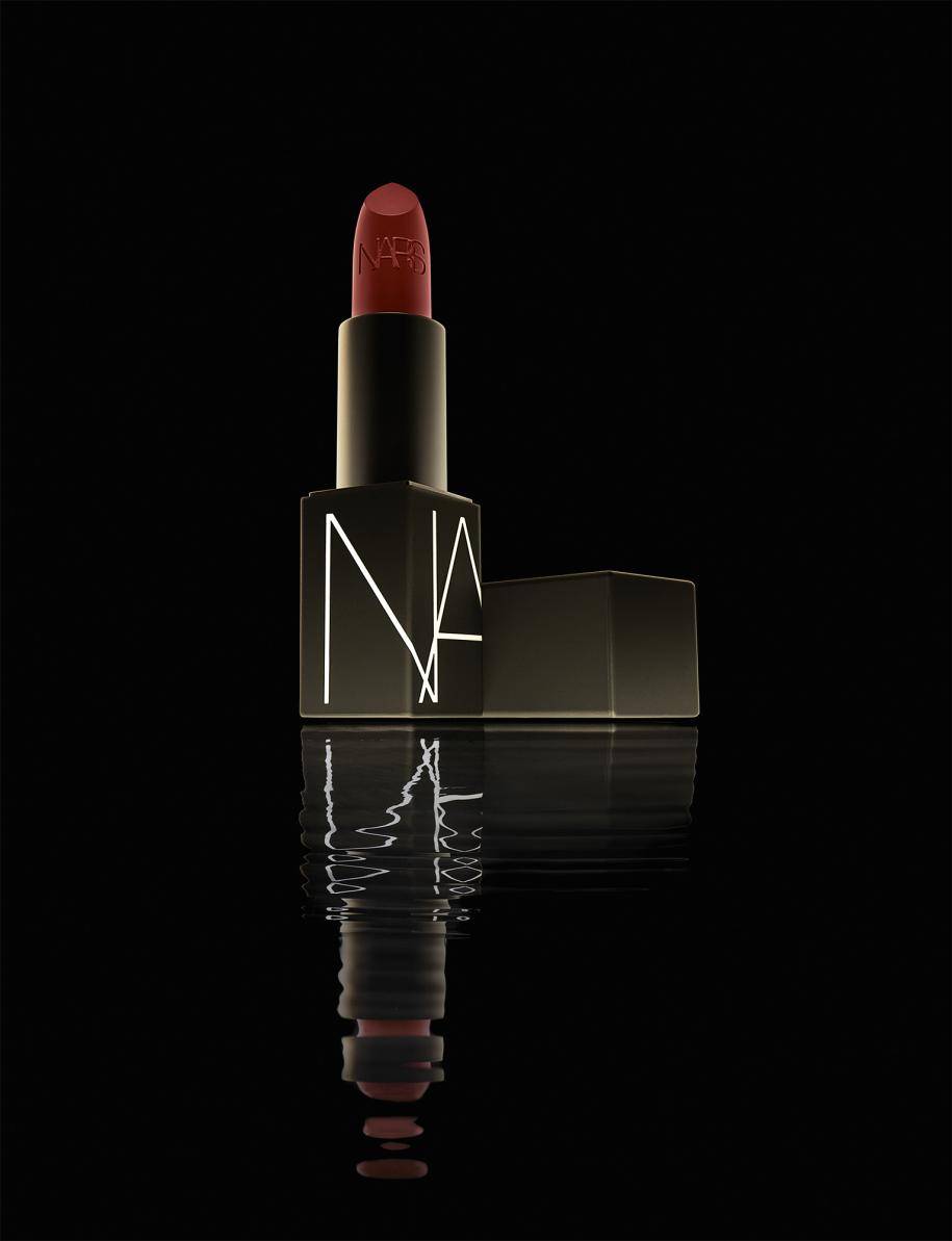 <p>“Rouge à Lèvres Mat”, immortal red, collection Nars 25, NARS.</p>
