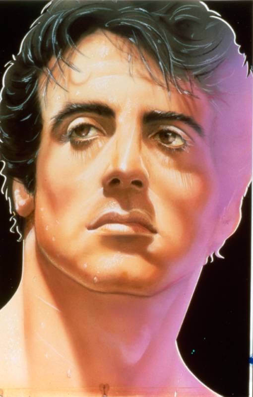<p>Sylvester Stallone par Richard Berstein</p>
