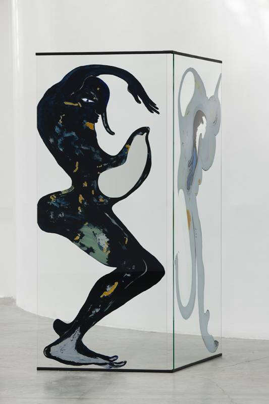 <p>Carlotta Bailly-Borg,<em> “A Liquid Company”</em> (2019). Vue de l’exposition “Futur, ancien, fugitif”, Palais de Tokyo (16.10.19 – 05.01.20). Courtesy de l’artiste. Crédit photo : Aurélien Mole</p>
