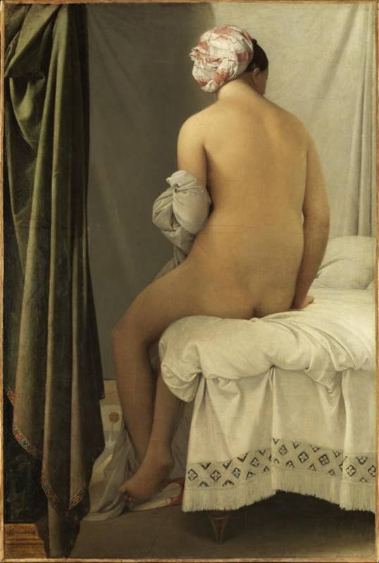 <p>“La Baigneuse”, dite “Baigneuse de Valpinçon”, Jean-Auguste-Dominique Ingres, 1808 © 2015 RMN-Grand Palais (musée du Louvre) / Philippe Fuzeau</p>
