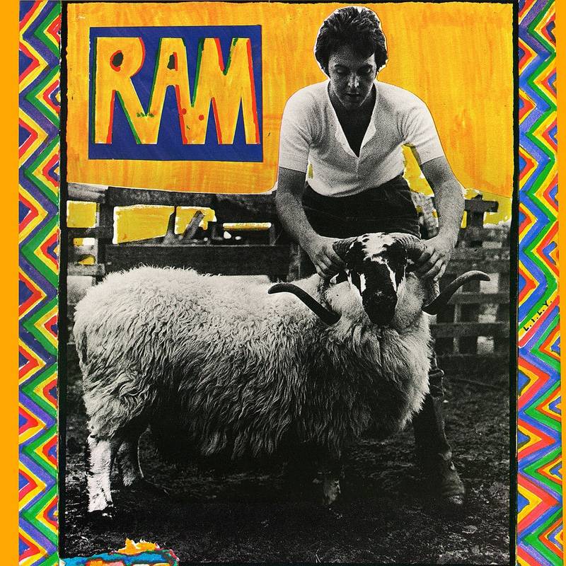 <p>La pochette de "Ram" par Paul et Linda McCartney.</p>
