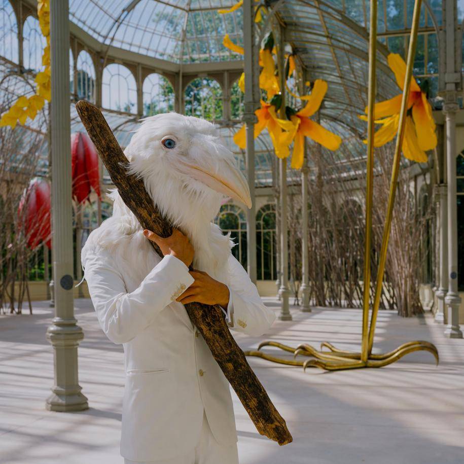 <p>© Petrit Halilaj. View of the exhibition « To a raven and hurricanes that from unknown places bring back smells of humans in love. », Museo Reina Sofía – Palacio de Cristal, Madrid, 2020 2021. Photo. Imagen Subliminal. Courtesy the artist; kamel mennour, Paris/London; ChertLüdde, Berlin.</p>
