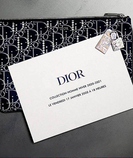 Vidéo : le défilé Dior collection homme automne-hiver 2020-2021