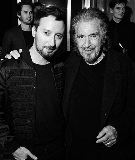 Golden Globes 2020 : Al Pacino et Anthony Vaccarello au cocktail Saint Laurent