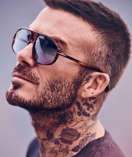 5 questions à David Beckham sur sa première collection de lunettes avec Safilo