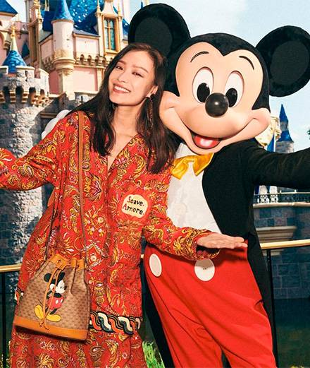 Gucci célèbre le nouvel an chinois avec Mickey Mouse 