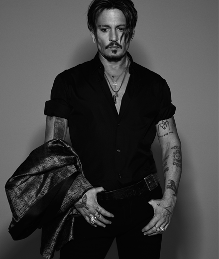 Offrez-vous le portrait de Johnny Depp par Mondino 