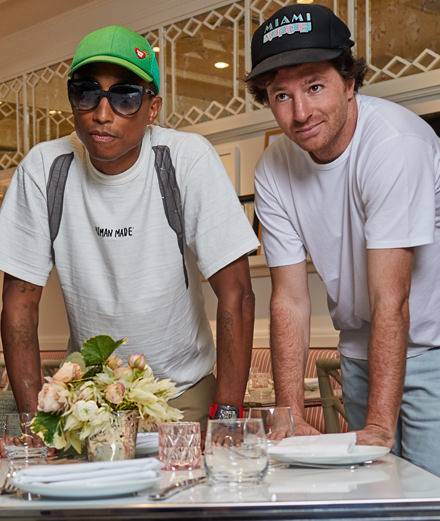 Jean Imbert et Pharrell Williams ouvrent un restaurant en France