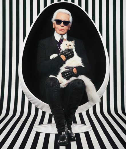 Photo : Pierre et Gilles. “For your eyes only”, Karl Lagerfeld, 2013.