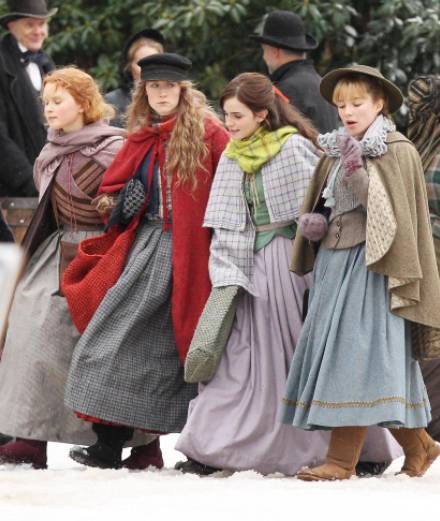 Emma Watson, Saoirse Ronan et Timothée Chalamet dans une romance d'époque