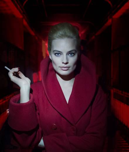 Pour “Terminal”, Margot Robbie se transforme en femme fatale