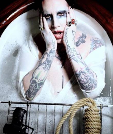 Marilyn Manson en 11 clichés effroyables