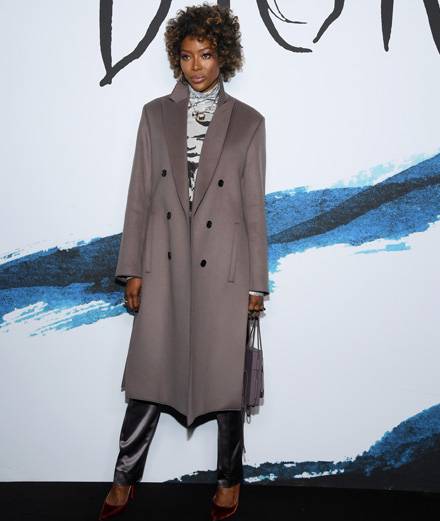 <p>Naomie Campbell au défilé Dior homme automne-hiver 2019-2020 </p>
