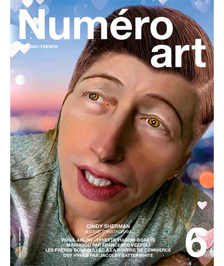 Cindy Sherman en couverture de Numéro art #6