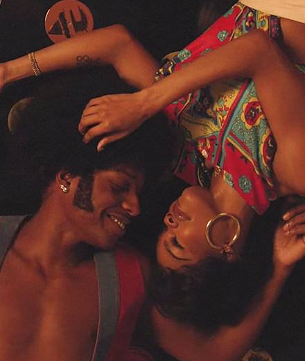 Teyana Taylor et A$AP Rocky dans une idylle seventies sulfureuse