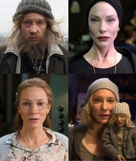 Cate Blanchett en SDF aux beaux-arts de Paris 