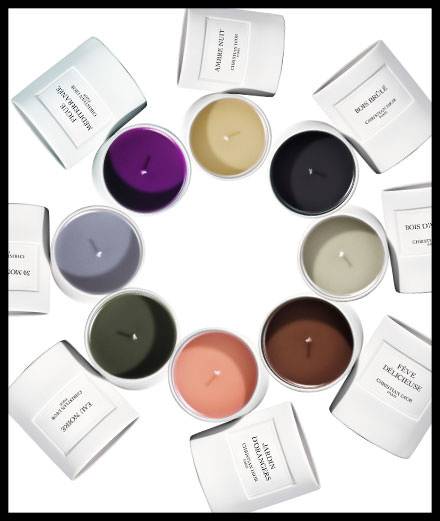 Coup de cœur de la semaine, les bougies de la Maison Christian Dior 