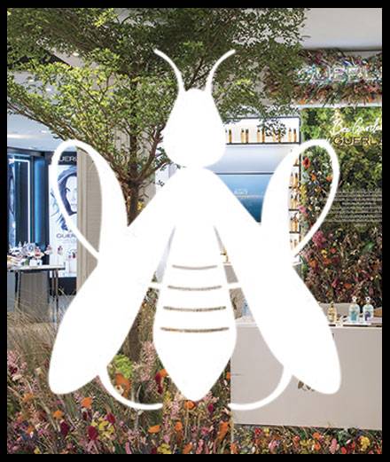 Le nouveau pop-up de la Maison Guerlain rend hommage à l'abeille !