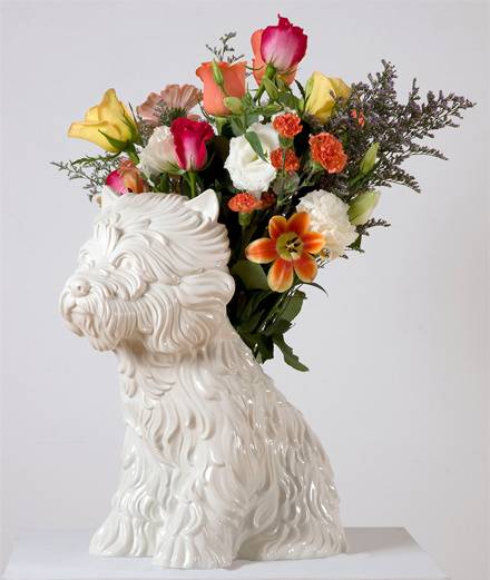 L’objet du jour : le vase “Puppy” de Jeff Koons